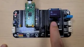 Controlling an OLED display with a Raspberry Pi Pico using MicroPython