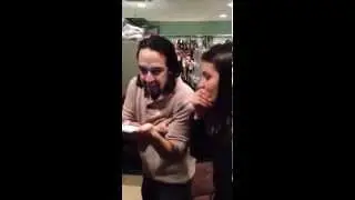 Лин-Мануэль Миранда Freestyles голосовая почта для Джимми Фэллона!