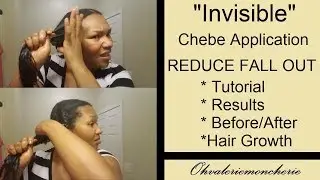 👌🏾 CHEBE BRAIDS TUTORIAL W/MINIMAL CHEBE FALL 👌🏾 Hair Growth Challenge Starts in 6 Days!