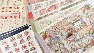 February Planner Sticker Haul | Stackry | ScribblePrintsCo, Papershire, Beneva Creations and more