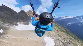 Chamonix Vol du 31/08/2024 (extraction brute de cam 360°)