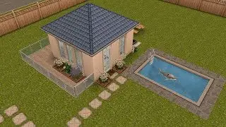 SIMS FREEPLAY  SPEEDBUILD // TINY HOUSE 5X5 Build
