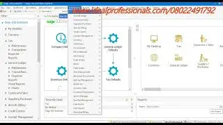 Sage 200 Evolution (How to navigate)
