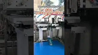 Filling machine, juice liquid automatic packaging machine#drinks #juice #packagingmachine #machine