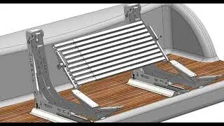Prestomarine swim platform installation