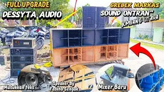 Full Upgrade,Grebek Markas DESSYTA AUDIO, Sound Jombang Utara Persiapan Ontran