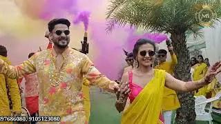 Evented By Mittal Event's & Team🤟#bride #groom #carnival #carnivaltheme #themebased #haldifunction