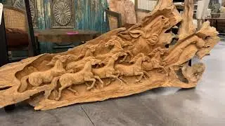 THIS is Hand Carved -- Thumbs up this vid