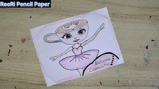 ☕💞 Ballerina cappuccino 💞☕#ReeRi PencilPaper#art#youtube #youtubevideo#reeri#art#ballerinacappuccina
