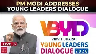 PM Modi attends the concluding session of Viksit Bharat Young Leaders Dialogue 2026