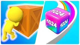 Push Harder $ Jelly Run 2048 - All Android, IOS Gameplay 