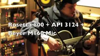 Apogee DUET 2 Vs Apogee Rosetta 800 + API 3124 with Beyer M160 Ribbon Mic