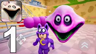 Prison Escape Hungry Worm - Full Gameplay Walkthrough Part 1 (Android, iOS)