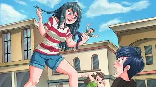 Mon cauchemar d'&ecirc;tre la plus grande fille de la ville