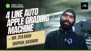 Grower review of Automatic Apple Grading Machine at Shopian Kashmir
