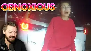 Drunk Woman Tries the Pregnancy Excuse During Arrest