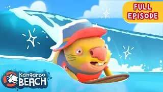 Learn to Surf at the Beach! 🌊🏄&zwj;♀️| Sandy's Surf School and MORE FULL EPISODES | Kangaroo Beach