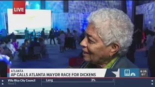 Former Atlanta Mayor Shirley Franklin reacts to Atlanta Mayor Andre Dickens' re-election | Atlanta a