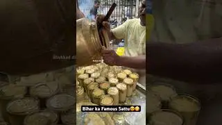 Bihar ka Famous Sattu😍😋|| Indian Street Food