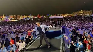 SRK Dubai crowd|Shah Rukh Khan fan moment|Global Village attractions|Dubai vlog 2025 • Bollywood|