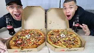 PIZZAHUT CHALLENGE !!! | Kelvin und Marvin
