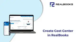 How to Create Cost Center in RealBooks | India's Fastest Growing Cloud Accounting Software