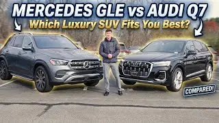 Mercedes GLE против Audi Q7: какой внедорожник класса люкс вам больше подходит?