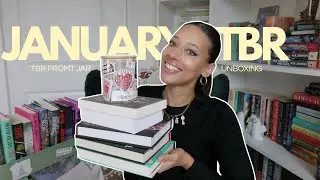 В TBR JAR я выбираю книги для чтения на январь + распаковка книг по месяцам!