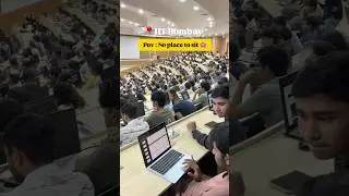 IITB: Jagah hi nhi mili 😭#iitbombay  iitmotivation #iitbombaycampus #iitbombaymotivation#iitcampus
