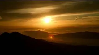 sunset time lapse feel the music