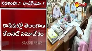 CM KCR Chaired Cabinet Meeting On Lockdown To Start Soon | Telangana Lockdown Extension | Sakshi TV