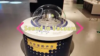 Sound in Vacuum Chamber Experiment | Demonstrate Voice Transmission Principle with Bell