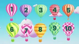 Hot Air Balloon Counting 1-10 |Autism SDC TK/K| Morning Meeting| Circle Time