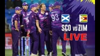Live: Scotland vs Zimbabwe | SCO vs ZIM Live Cricket Scores | ZIM V SCO Live Cricket Match Today