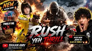 PUBG vs FREE FIRE Rap Battle (Hindi) | High Energy Gaming Song | SHAAN AMV &times; ANISH