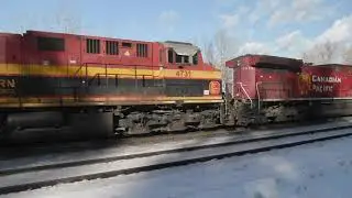 Skeena Pacific #1673 Eastbound Potash Empty, CP Squilax,  Mile 87.3 Shuswap Subdivision