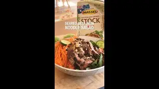 Seared Beef With Noodle Salad by Massel