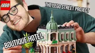 Crossing the Street with the Boutique Hotel!
