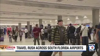 Travelers return to South Florida after Thanksgiving as airport crowds build