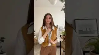 The video is a natural suede vest that will always be in fashion and will last for years