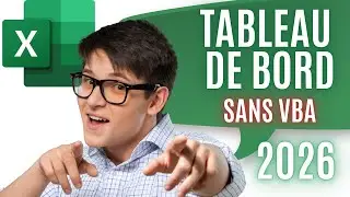 Comment Cr&eacute;er un Tableau de Bord Excel Dynamique (Sans VBA)