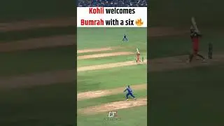 Kohli Welcomes Bumrah with a Six! 🔥 | MI vs RCB | IPL 2025 #shorts #ipl2025 #viratkohli #mivsrcb