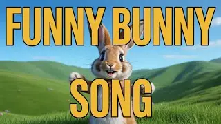 Cute Bunny Song for Kids | Happy Bunny Dance and English Nursery Rhymes for Toddlers