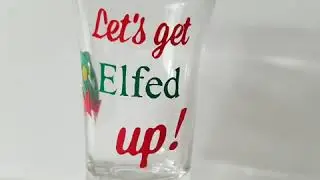 Christmas shot glasses