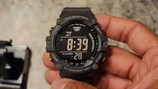 The Best Negative Display on a Watch!!! Casio AW1500WH-1AV Watch