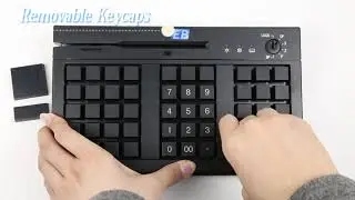 KB 50 POS keyboard programmable keyboard magnetic card reader multi-layer key keyboard