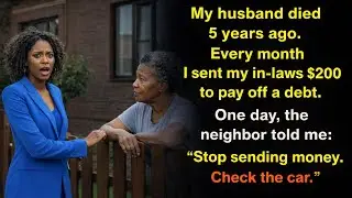 My husband died years ago. Every month I sent his mom $200. But then…