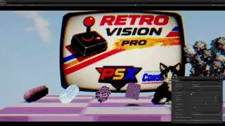 (UNITY) Post Processing effects Part 1| Retro Vision Pro: PSX / Consoles