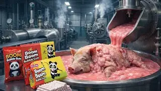 How Bubble Gum Is Made in Factories | Step by Step | 2026