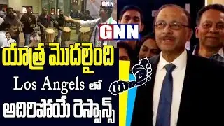 Yatra Movie Grand Release Hungama at Los Angeles l YSR Fans Celebrations l GNN TV Telugu